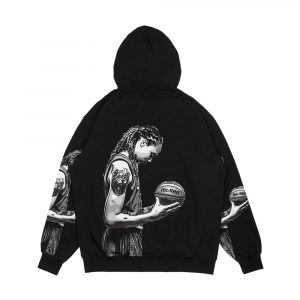 Alternative view of Brittney Griner Men's All-Over-Print Hoodie