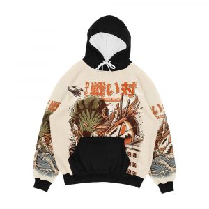 Brocco Vs Ramen Kaijus Men's All-Over-Print Hoodie
