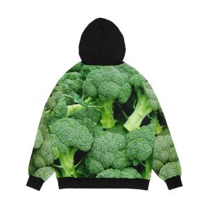 Alternative view of Broccoli Men's All-Over-Print Hoodie
