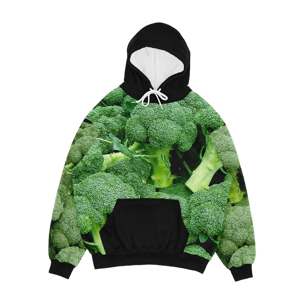Broccoli Men's All-Over-Print Hoodie