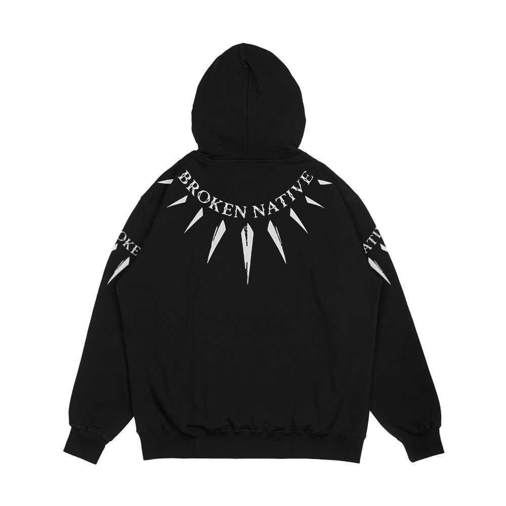 Broken Native Israel Adesanya The Last Stylebender Men's All-Over-Print Hoodie - Image 2