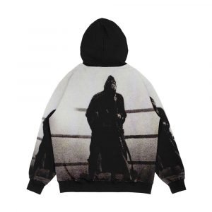 Alternative view of Bronx Bull I Men's All-Over-Print Hoodie