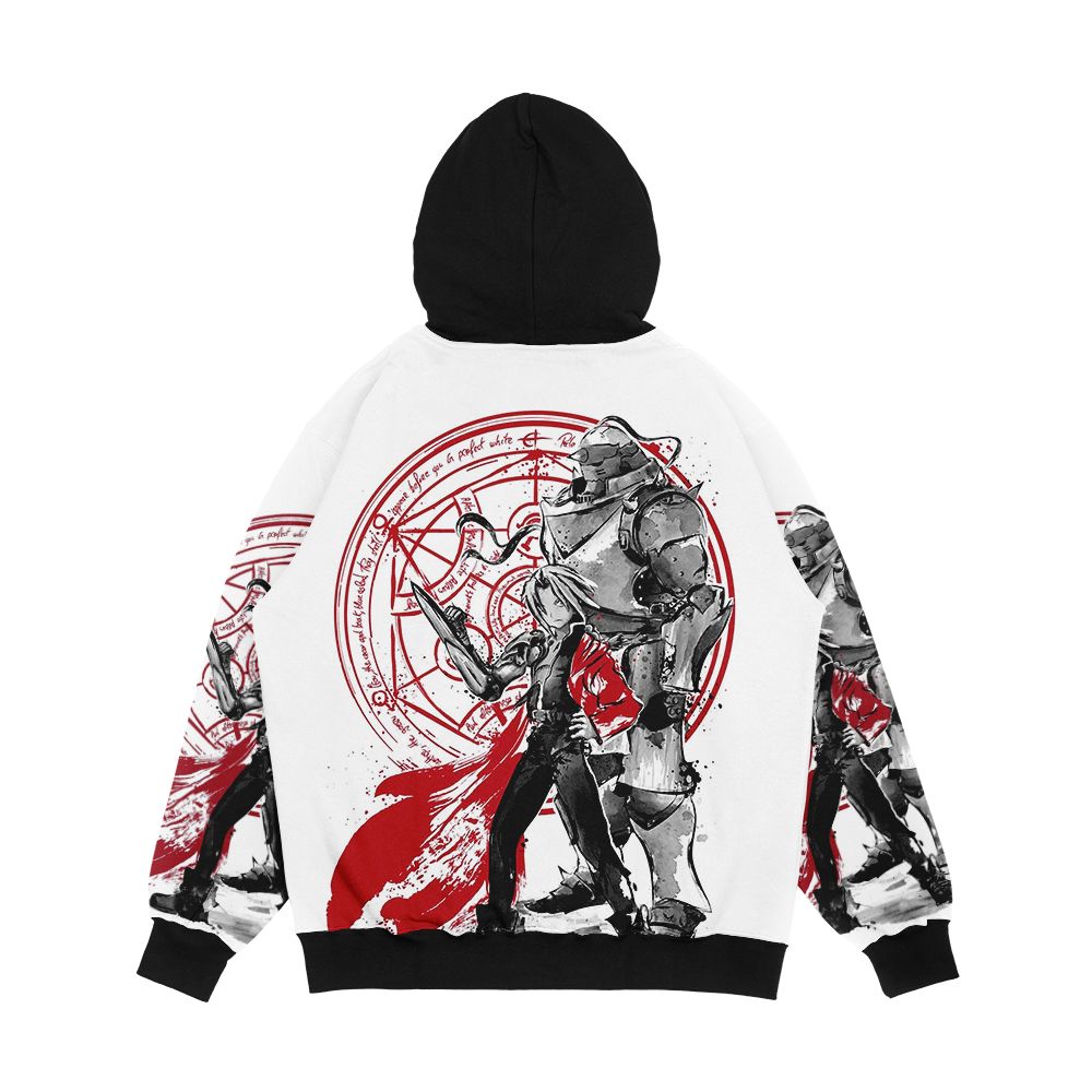 Brotherhood Sumi E Men's All-Over-Print Hoodie - Image 2