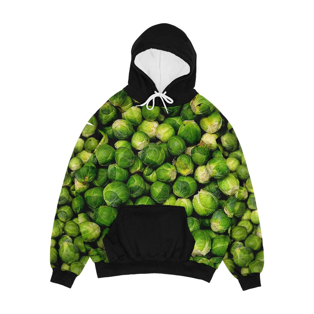 Brussels Sprouts Men's All-Over-Print Hoodie