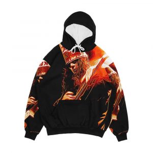 Buckethead Electric Burst Men's All-Over-Print Hoodie