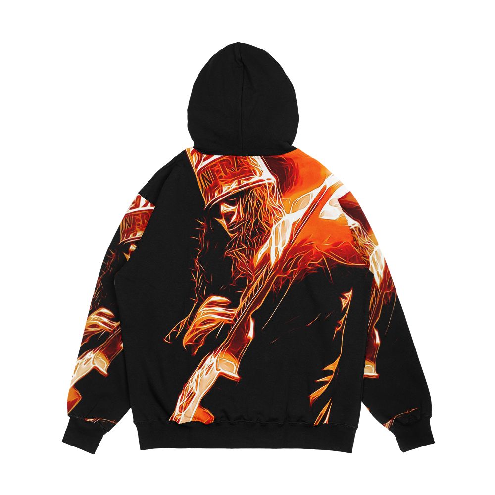 Buckethead Electric Burst Men's All-Over-Print Hoodie - Image 2