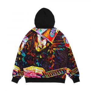 Alternative view of Buckethead Udnie Wave Men's All-Over-Print Hoodie