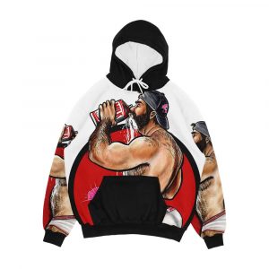 Bullethole Thirsty Milk Does A Booty Good Undies Men's All-Over-Print Hoodie