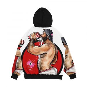 Alternative view of Bullethole Thirsty Milk Does A Booty Good Undies Men's All-Over-Print Hoodie