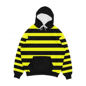 Bumble Bee Line Men's All-Over-Print Hoodie