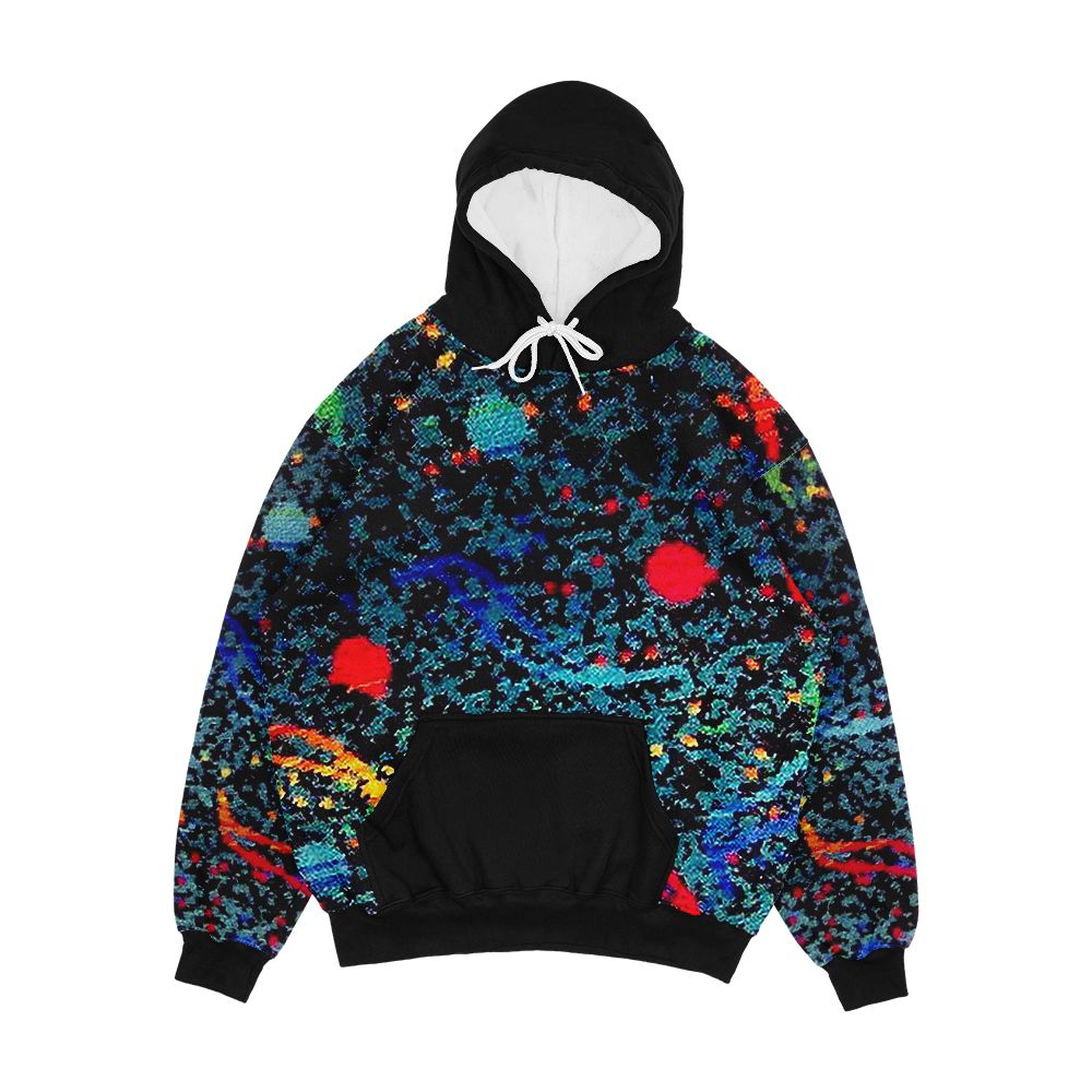 Bus Seat Pattern Men's All-Over-Print Hoodie