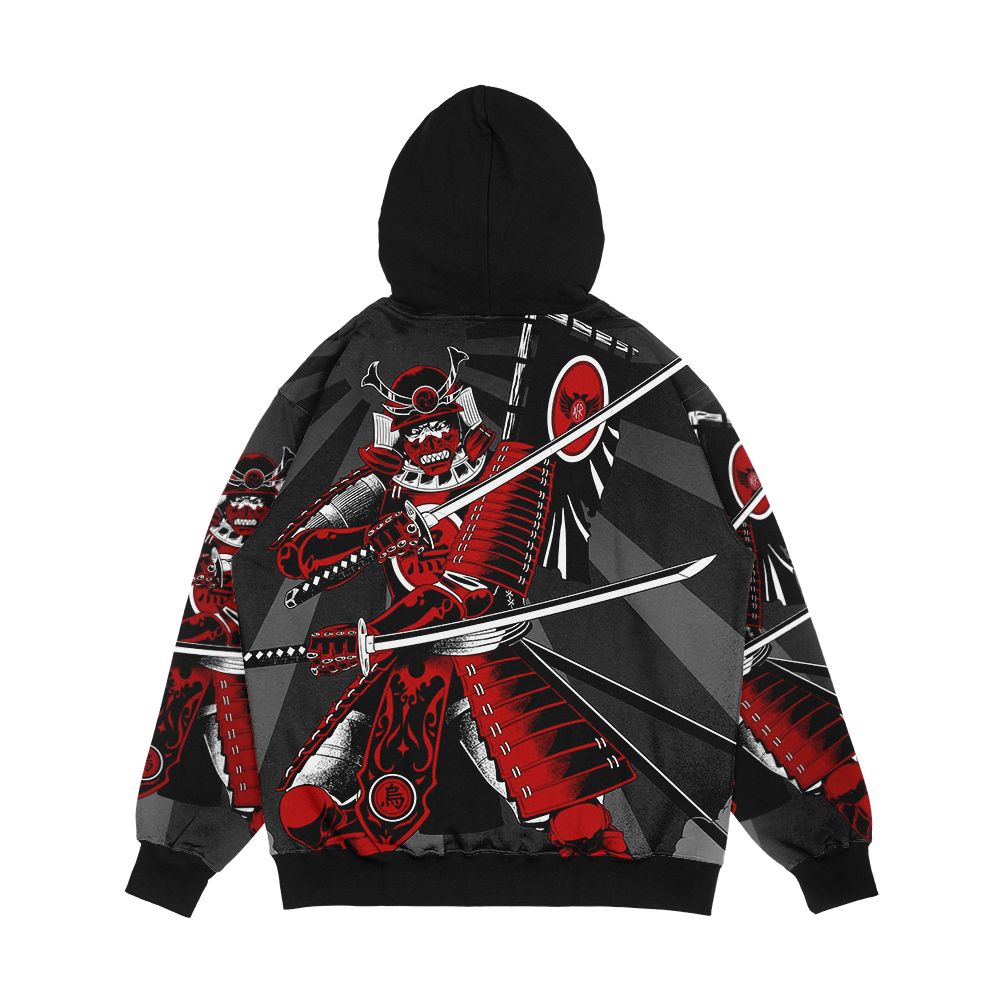 Bushido Men's All-Over-Print Hoodie - Image 2