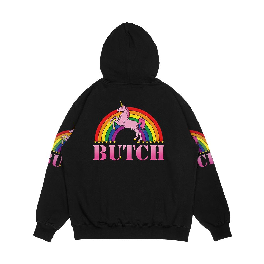 Butch Men's All-Over-Print Hoodie - Image 2