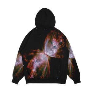 Alternative view of Butterfly Nebula Men's All-Over-Print Hoodie