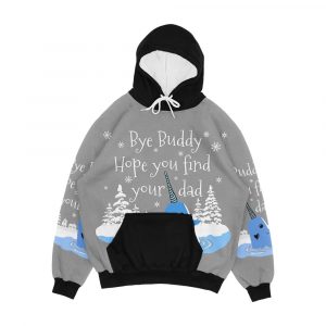 Bye Buddy Hope You Find Your Dad Men's All-Over-Print Hoodie
