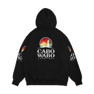 Alternative view of Cabo Wabo Tequila Men's All-Over-Print Hoodie