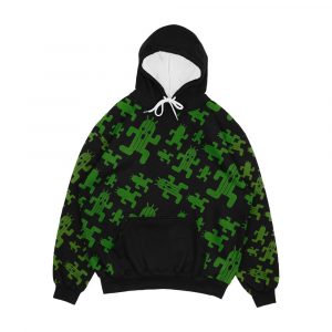 Cactuar Print Men's All-Over-Print Hoodie