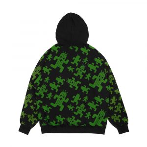Alternative view of Cactuar Print Men's All-Over-Print Hoodie