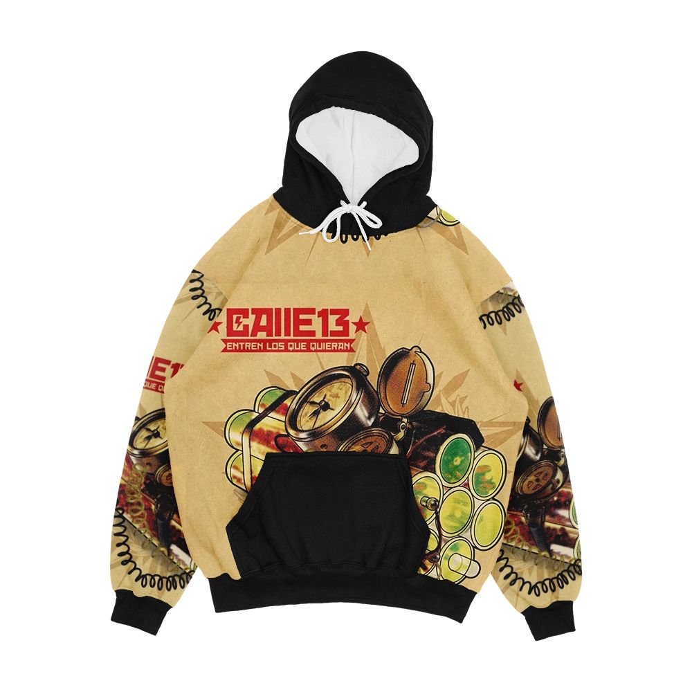 Calle 13 Entren Los Que Quieran Men's All-Over-Print Hoodie