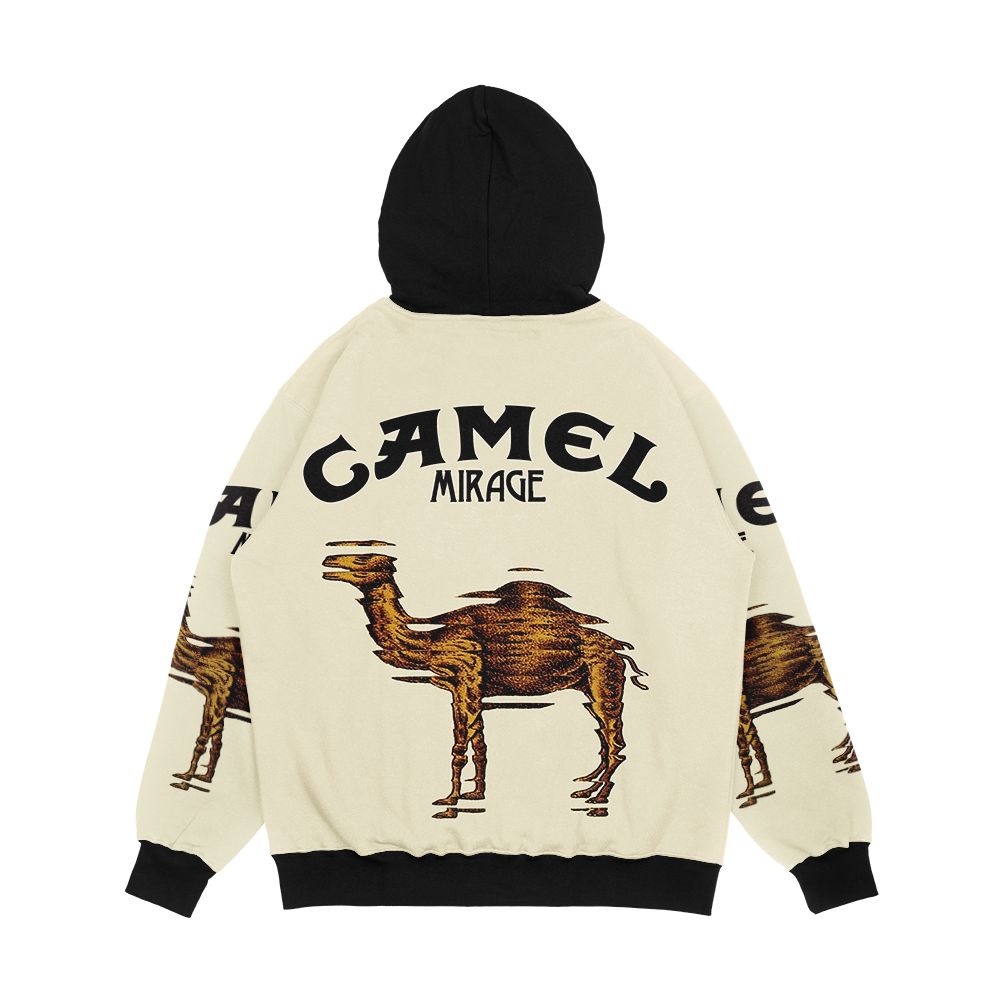 Camel Mirage Band Men's All-Over-Print Hoodie - Image 2