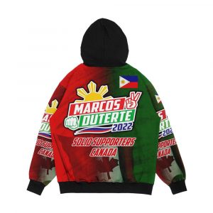 Alternative view of Canada Marcos Duterte Men's All-Over-Print Hoodie