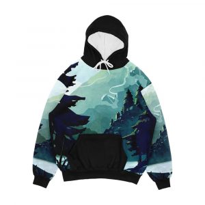 Canadian Mountain Men's All-Over-Print Hoodie
