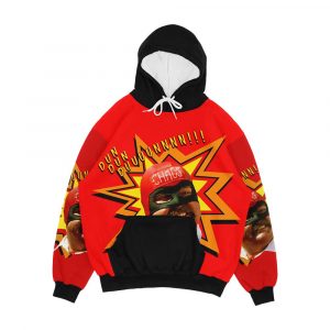 Captain Chaos In Honor Of The Greatest Superhero Ever Men's All-Over-Print Hoodie