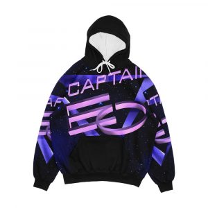 Captain Eo Men's All-Over-Print Hoodie