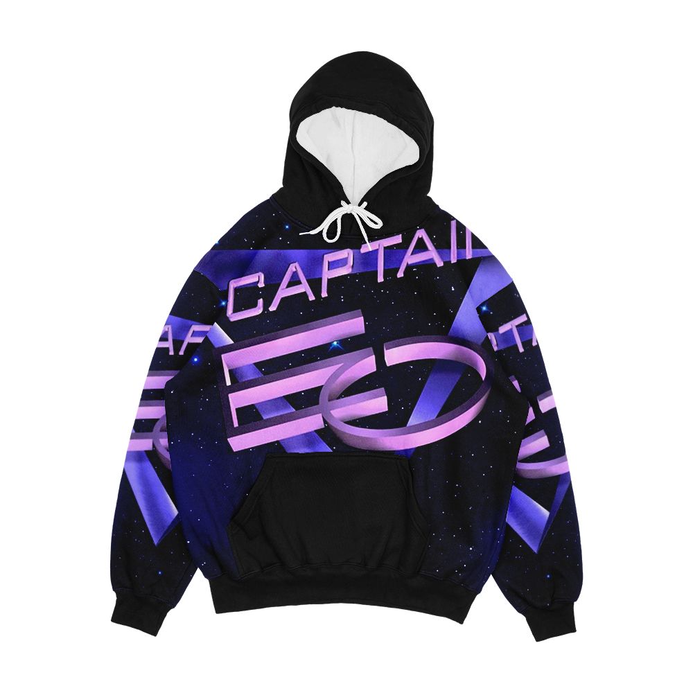 Captain Eo Men's All-Over-Print Hoodie