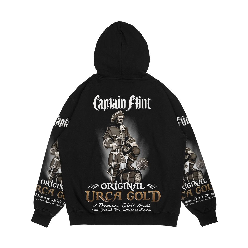 Captain Flint Rum Men's All-Over-Print Hoodie - Image 2