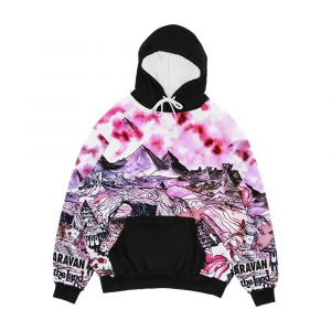 Caravan Men's All-Over-Print Hoodie