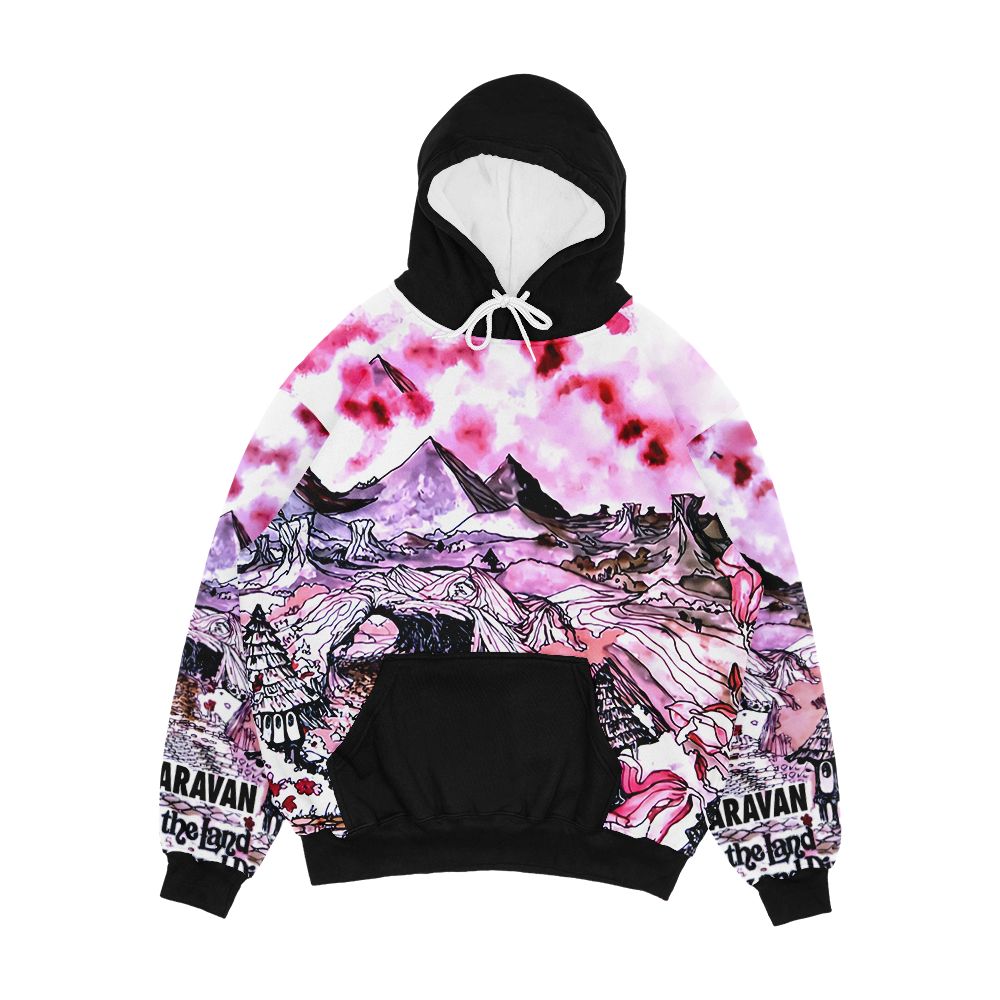 Caravan Men's All-Over-Print Hoodie