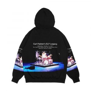 Alternative view of Carl Palmer'S Elp Legacy 2017 Men's All-Over-Print Hoodie