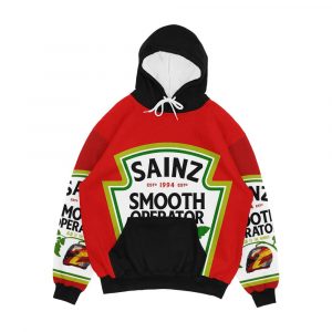 Carlos Sainz Smooth Chili Sauce Men's All-Over-Print Hoodie