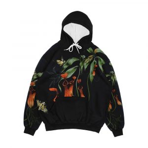 Carnivorous Pitcher Plant Dark Men's All-Over-Print Hoodie
