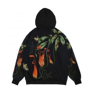 Alternative view of Carnivorous Pitcher Plant Dark Men's All-Over-Print Hoodie