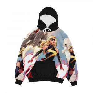 Carol Danvers Men's All-Over-Print Hoodie