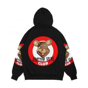 Alternative view of Cartoon Head Club Ideal Men's All-Over-Print Hoodie