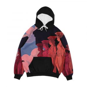 Caryatids At Dusk Men's All-Over-Print Hoodie