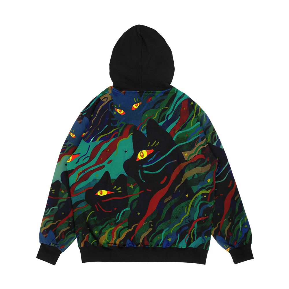 Caterwauling Men's All-Over-Print Hoodie - Image 2
