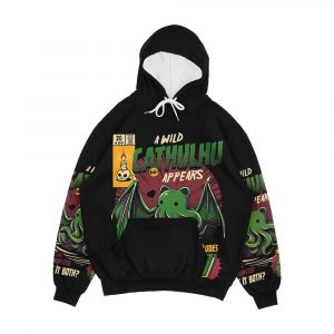 Cathulhu Men's All-Over-Print Hoodie