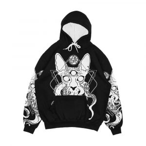 Cathulhu The Cosmic Tentacle Cat Men's All-Over-Print Hoodie
