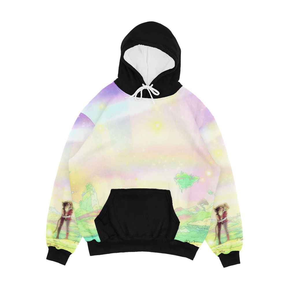 Catradora End Men's All-Over-Print Hoodie