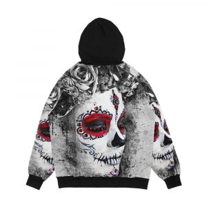 Alternative view of Catrina Boho Queen Men's All-Over-Print Hoodie