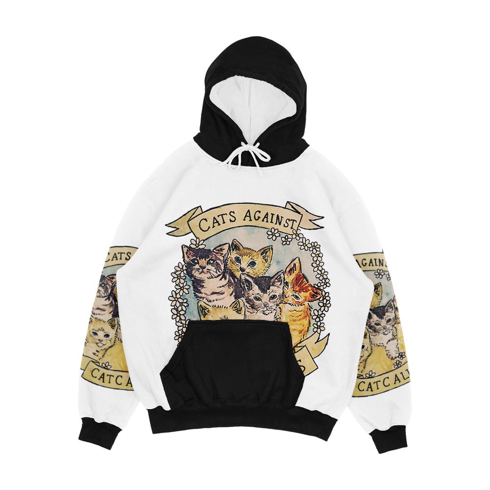 Cats Against Cat Calls Original See V2 In My Shop Men's All-Over-Print Hoodie