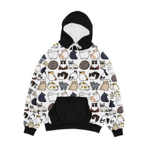 Cats Cats Cats Men's All-Over-Print Hoodie