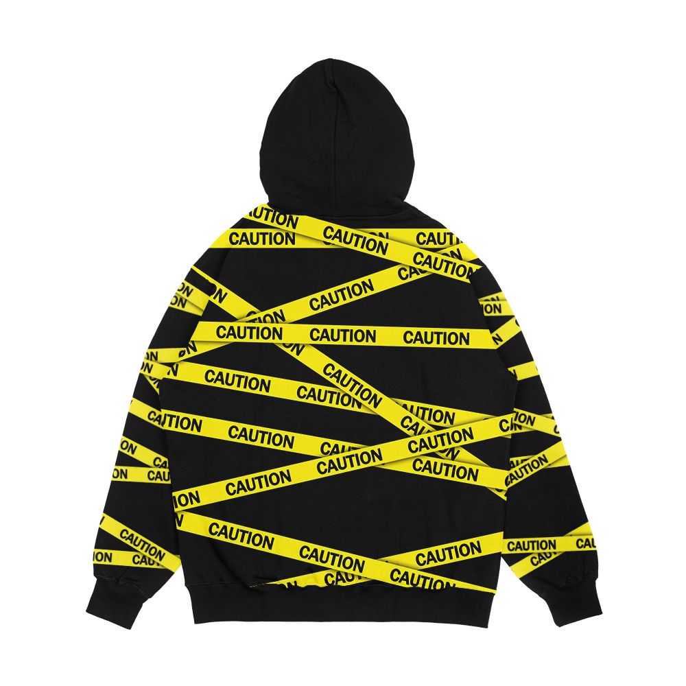 Caution Tape Men's All-Over-Print Hoodie - Chief T-shirt