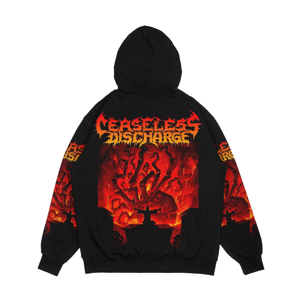 Ceaseless Discharge Men's All-Over-Print Hoodie - Image 2