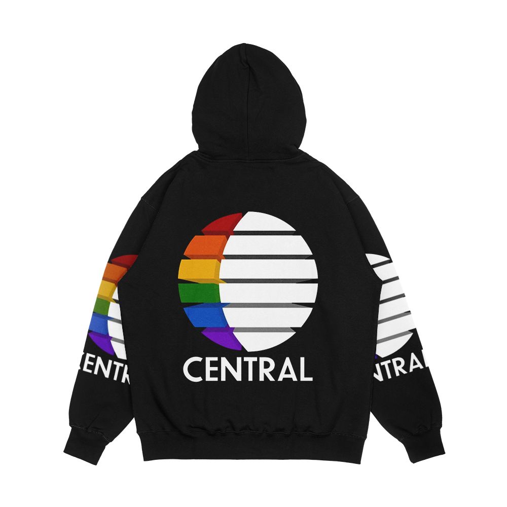 Central Tv Men's All-Over-Print Hoodie - Image 2