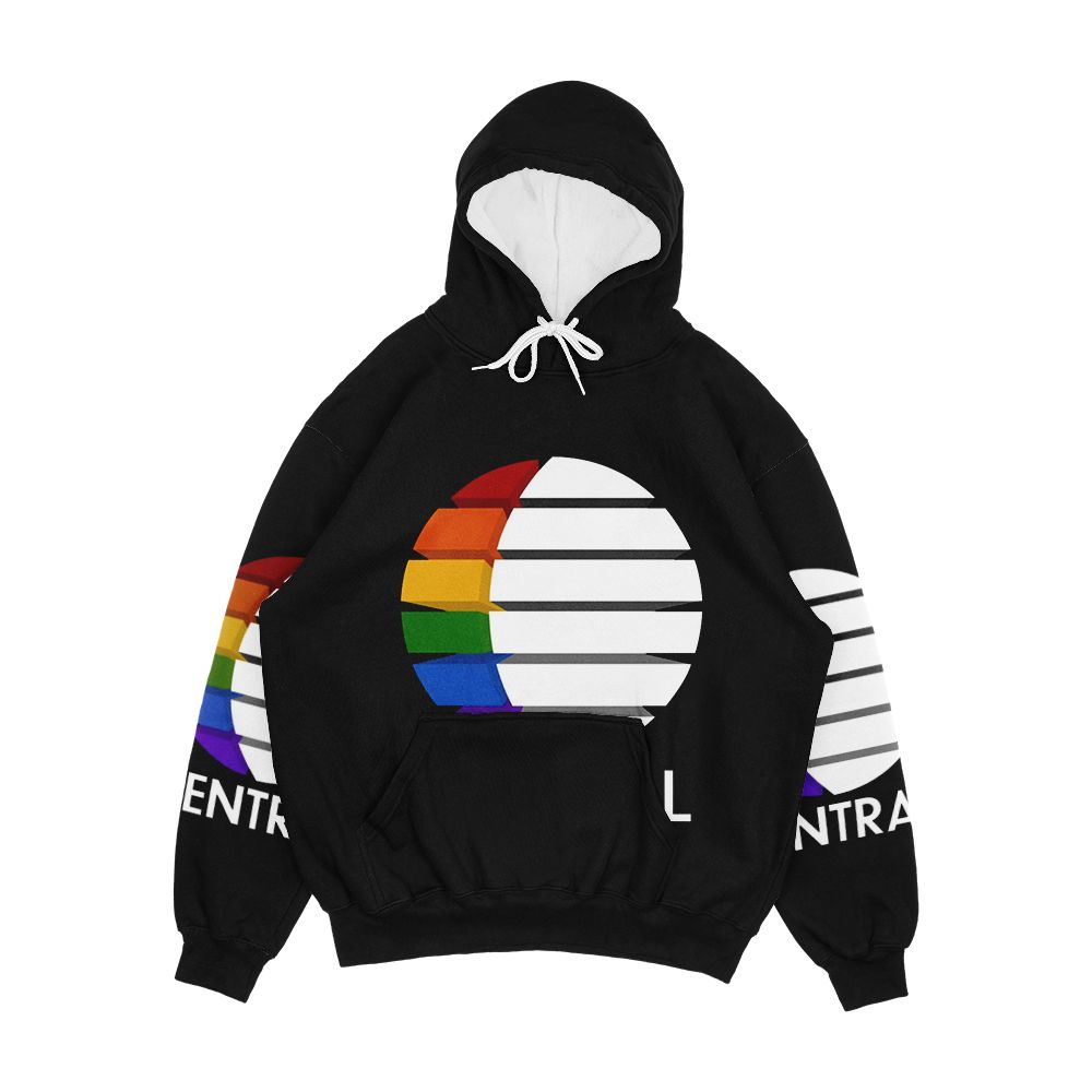 Central Tv Men's All-Over-Print Hoodie